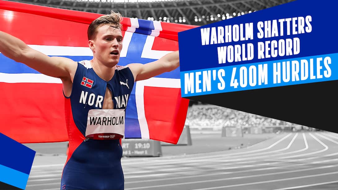 Warholm Smashes World Record In 400 Men's Hurdles