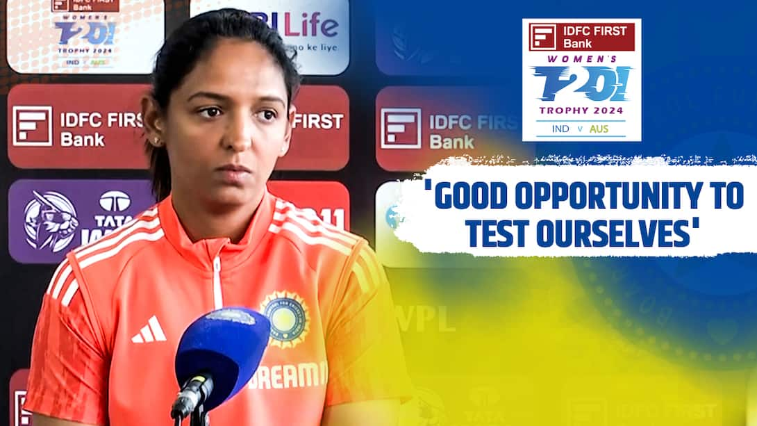 Focused On Improving The Team - Harmanpreet