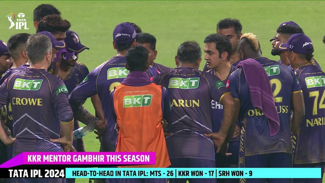 KKR Under Gauatm Gambhir