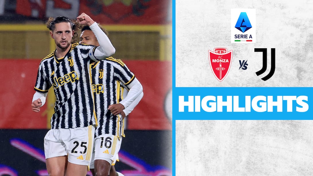 Rd 14: Monza vs Juventus - Highlights