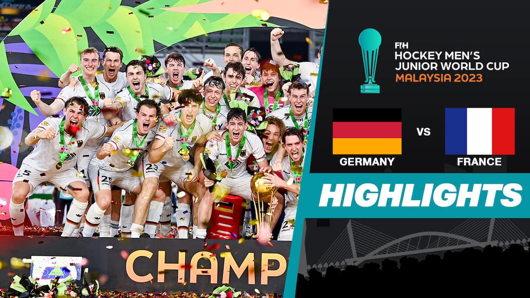 FIH Hockey Men's Junior World Cup 2023 - Germany vs France - Highlights