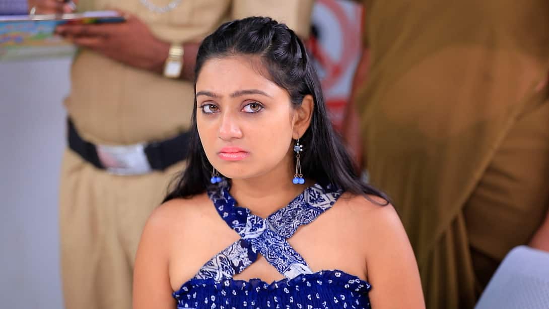 Police come to arrest Keerthi