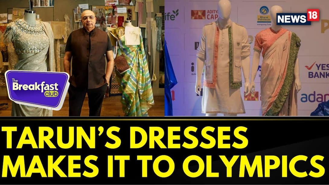 The Breakfast Club: Tarun Tahiliani Makes History As First Indian Designer To Make It To Olympics