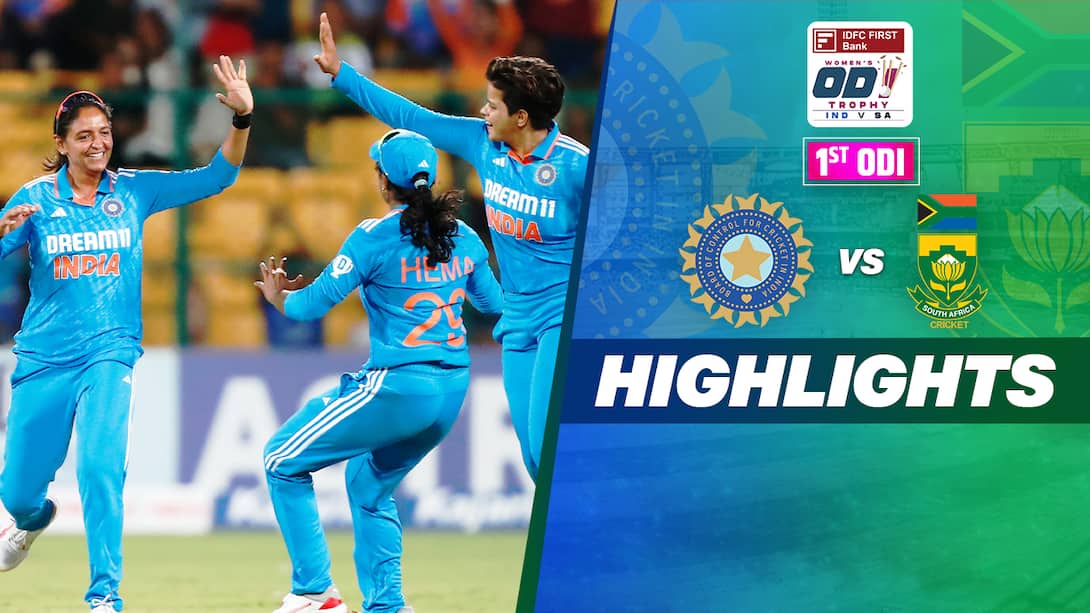 India Women vs South Africa Women - 1st ODI Highlights