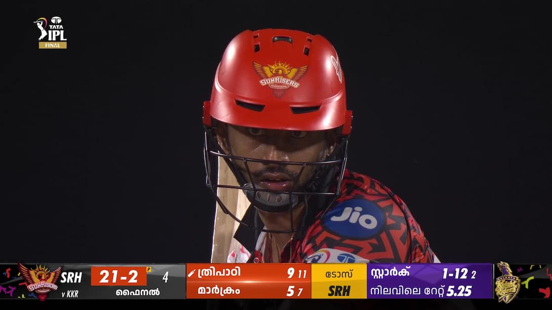 Raiphi Foresees Tripathi's Wicket