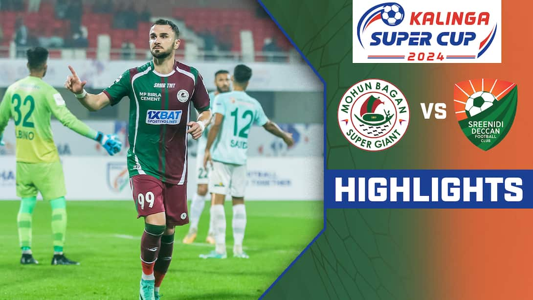 Watch Mohun Bagan Super Giant Vs Sreenidi Deccan FC - Highlights Video ...