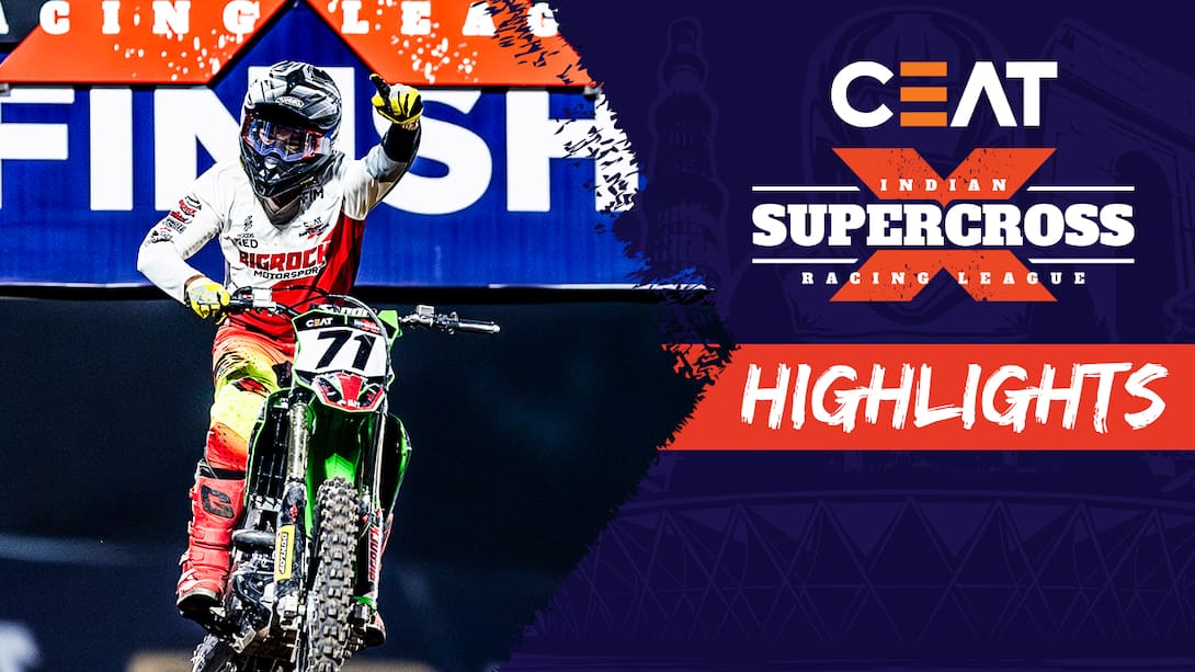 Indian Supercross Racing League - Round 3 - Highlights