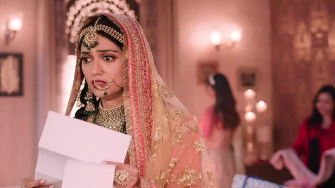 Mallika receives a mystery letter