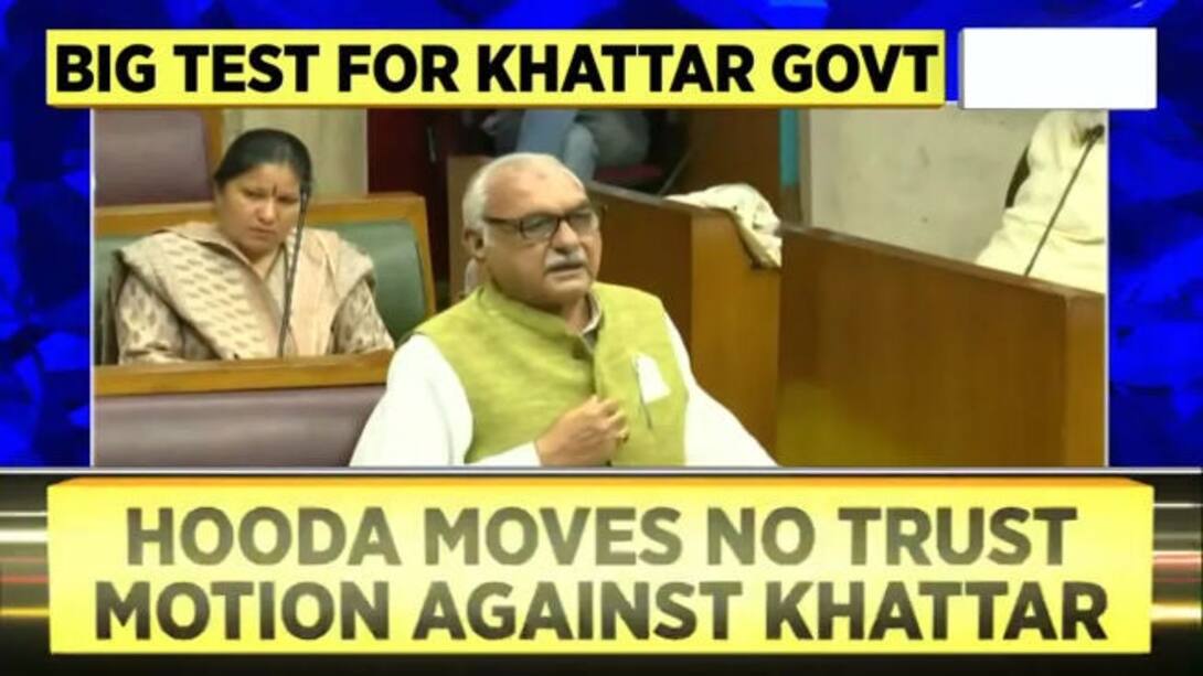 Watch Congress Moves No-confidence Motion Against Khattatr Govt In ...