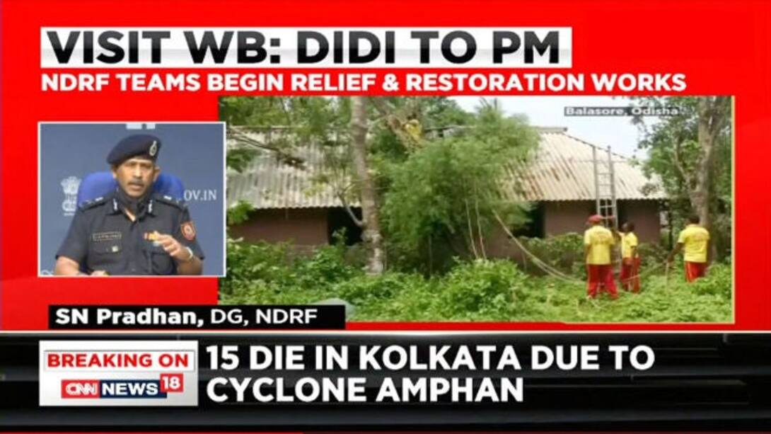 Watch SN Pradhan, DG, NDRF: NDRF Has Already Started Relief Work, More ...