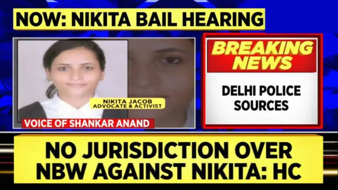 Watch Protest Toolkit Probe: Nikita Jacob's Anticipatory Bail Plea ...