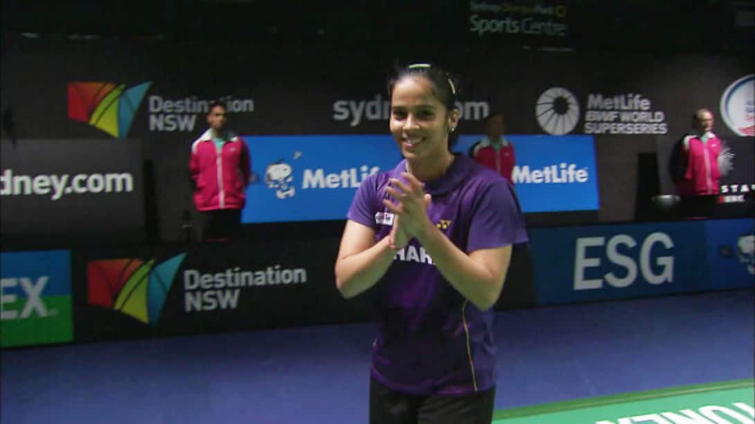 Saina Nehwal in Australian Open
