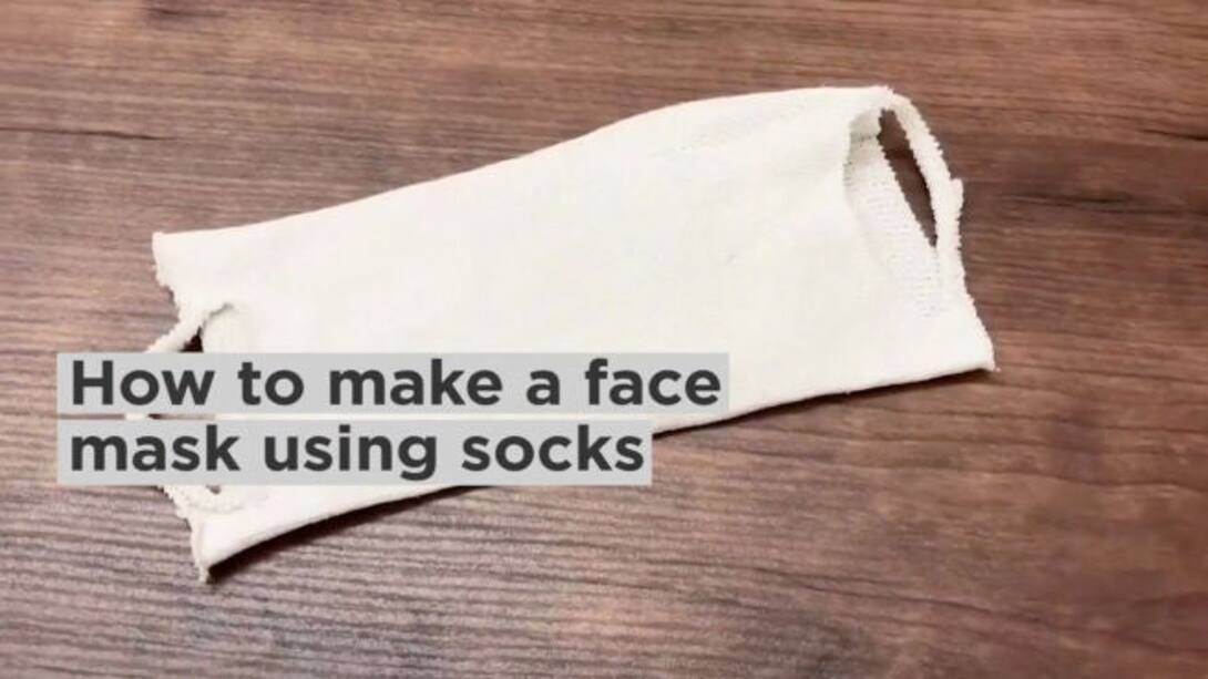 Watch DIY How To Make A Face Mask Using Socks? News On JioCinema