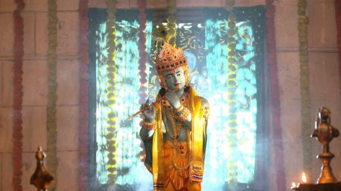 Everyone prays to Lord Krishna
