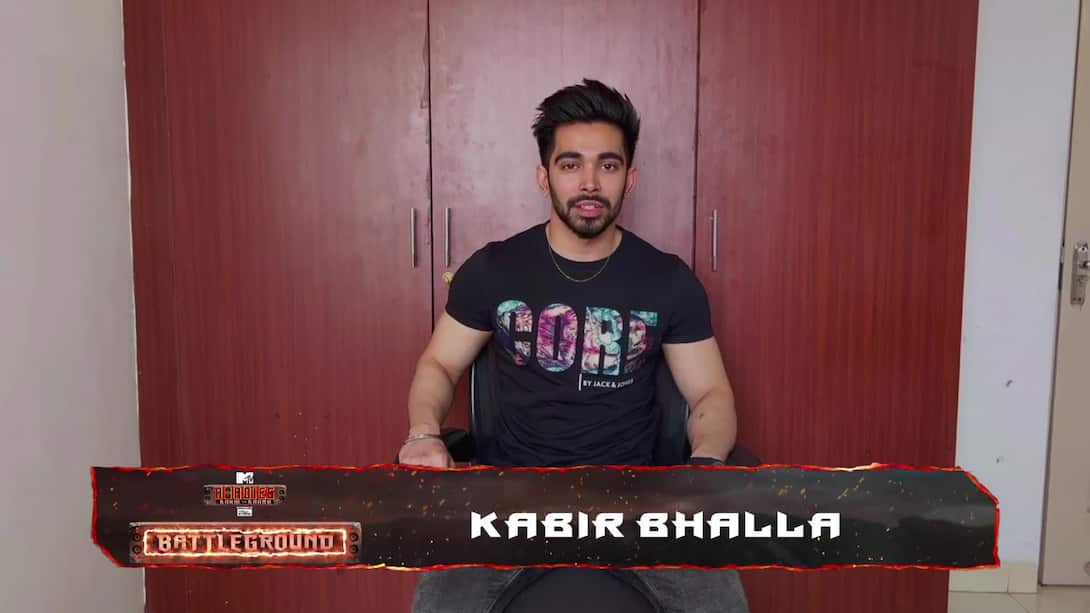 Kabir shows his fitness abilities