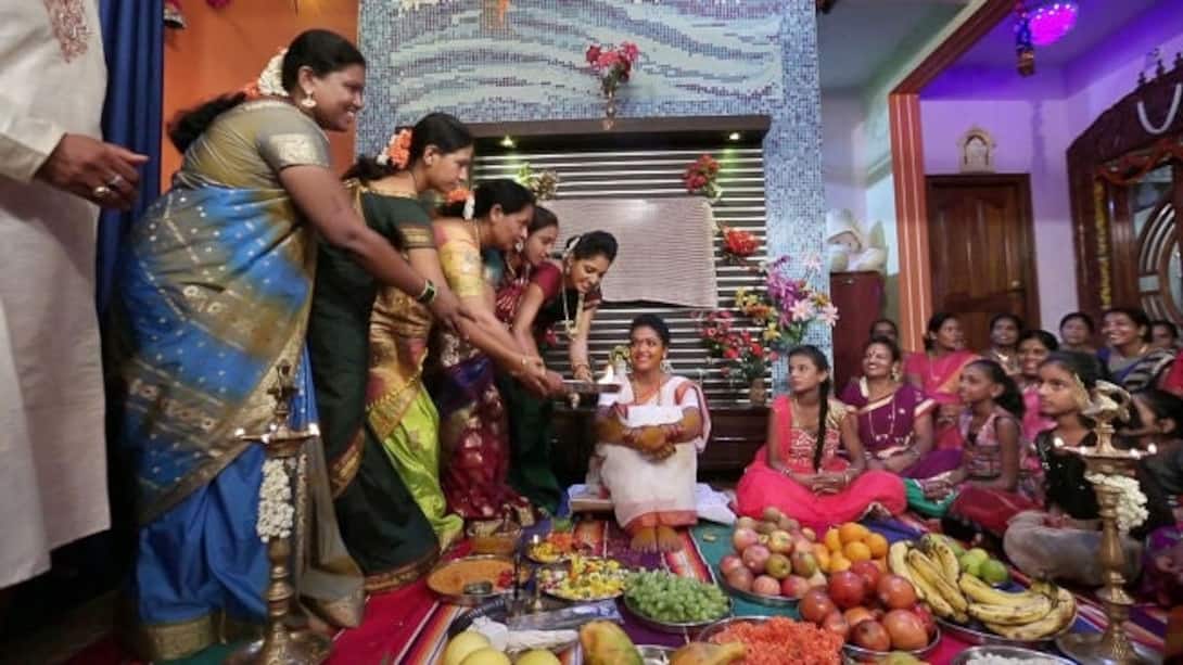 Arjun and Bhoomika's wedding rituals