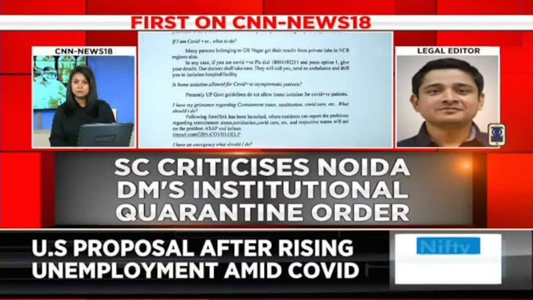 Watch Supreme Court Questions Noida DM's Order On Necessity Of