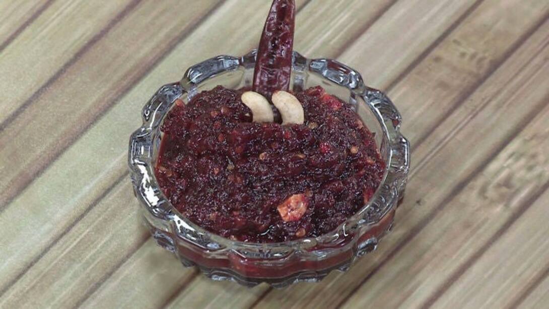 Tomato Pepper Jam and Veg Maharani