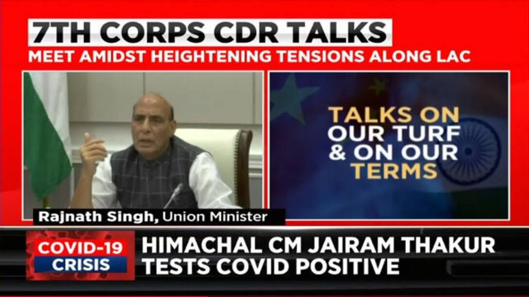 Watch India China Standoff Defence Min Rajnath Singh On 7th Round Of Corps Cdr Meet News On 2606