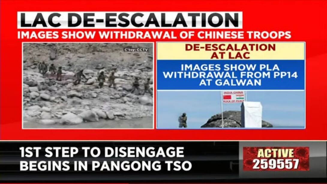 Chinese troops pull back in Galwan, minimal reduction of PLA troops in Pangong Tso