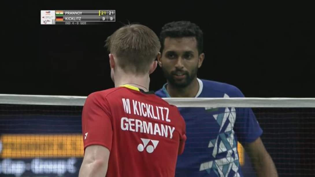 Prannoy vs Kickitz