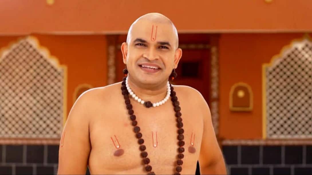 Swami's ashram is built