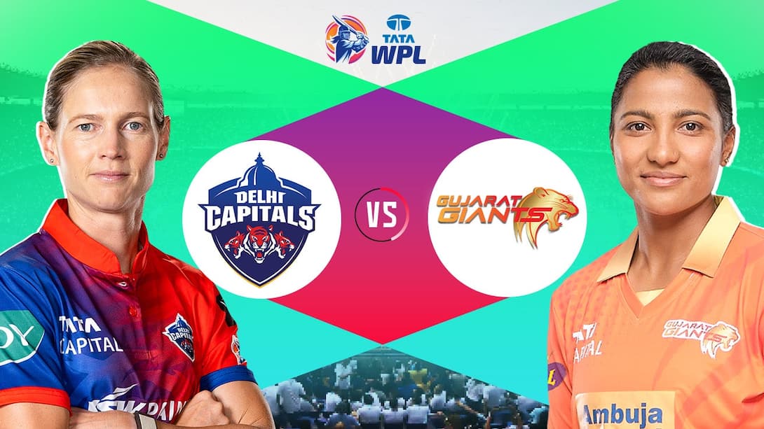 Watch Live Streaming of Delhi Capitals vs Gujarat Giants Hindi on JioCinema