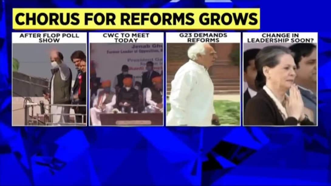 Watch After Debacle In 5 States G23 Demands Reforms Election Results