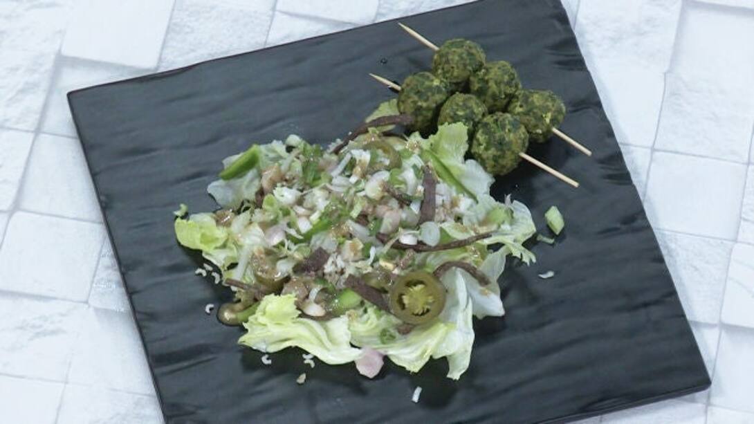 Methi Ringan ni Sabji and Winter Warming Salad