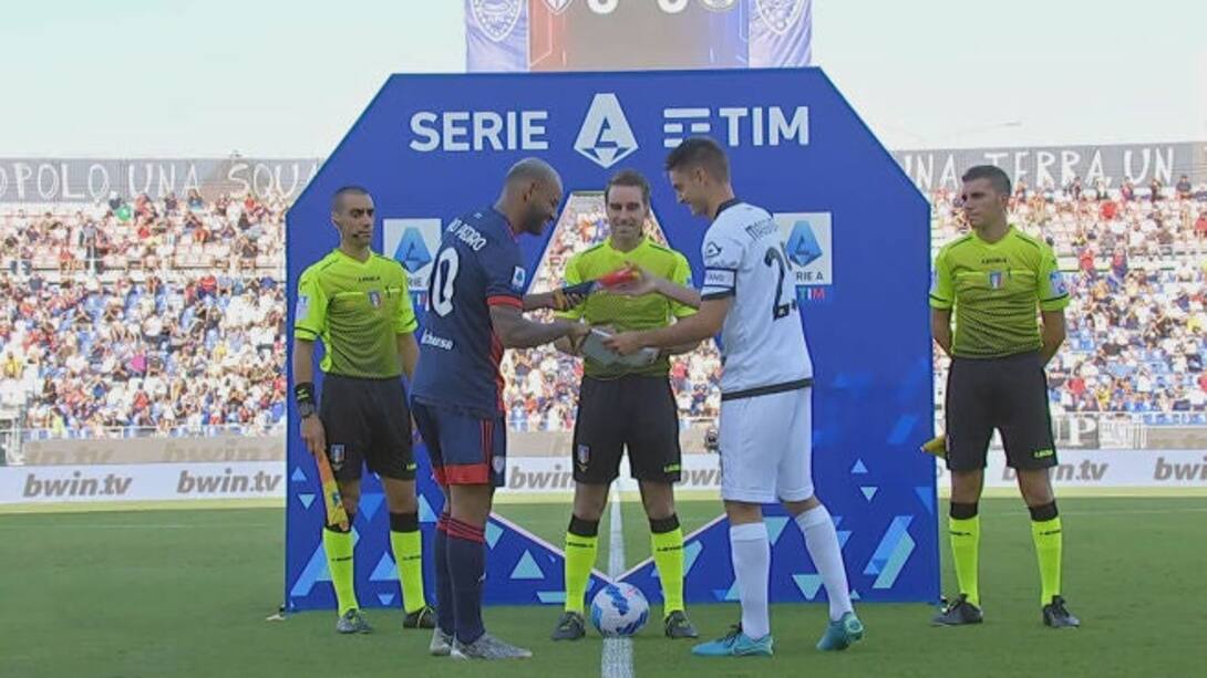 Cagliari vs Spezia-10mins