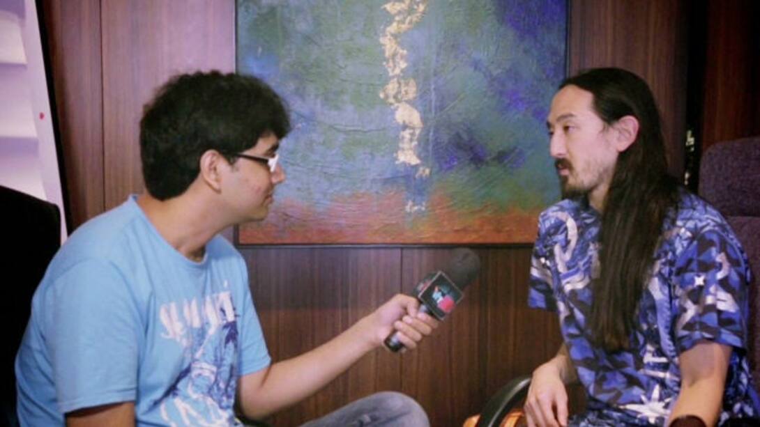 An interview with Steve Aoki!