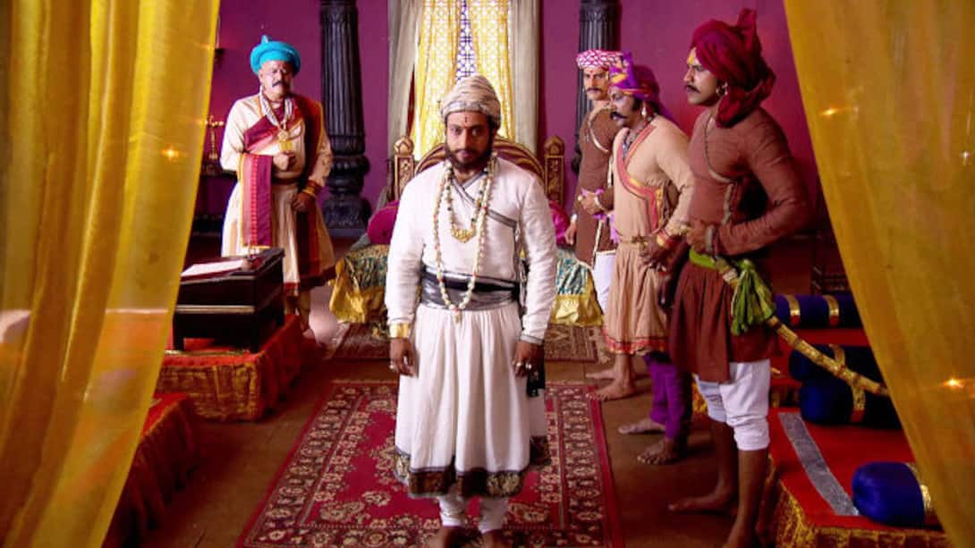 Shivaji surrenders to Afzal on a condition