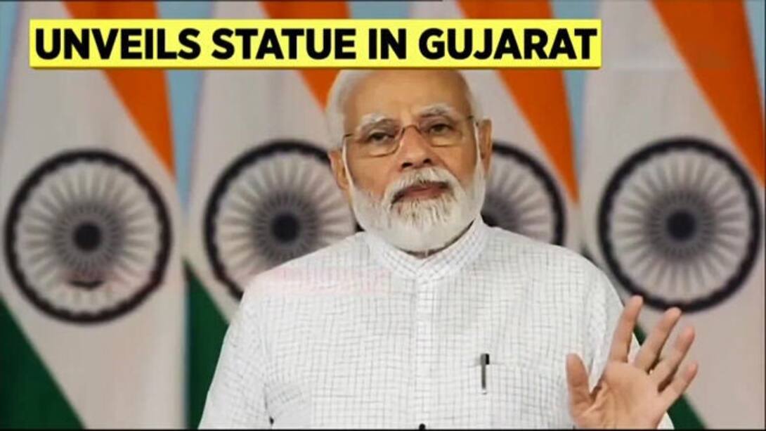 Watch PM Modi's Local For Global Pitch PM Unveils Hanuman Statue In