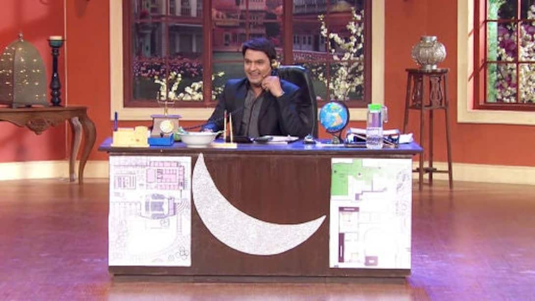 Kapil plays a realtor with plots on the moon