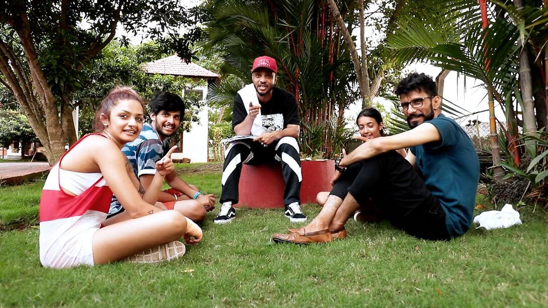 Behind the filmy task