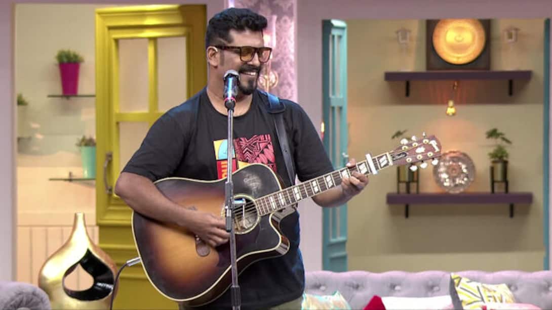 Raghu gives a touching performance