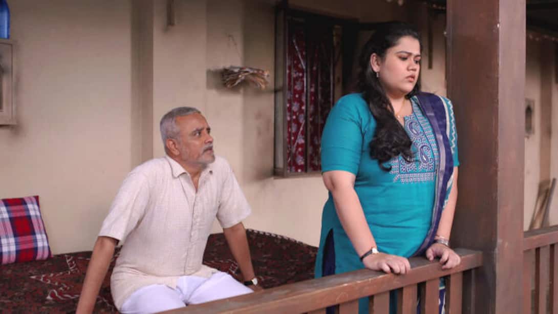 Latika questions her father