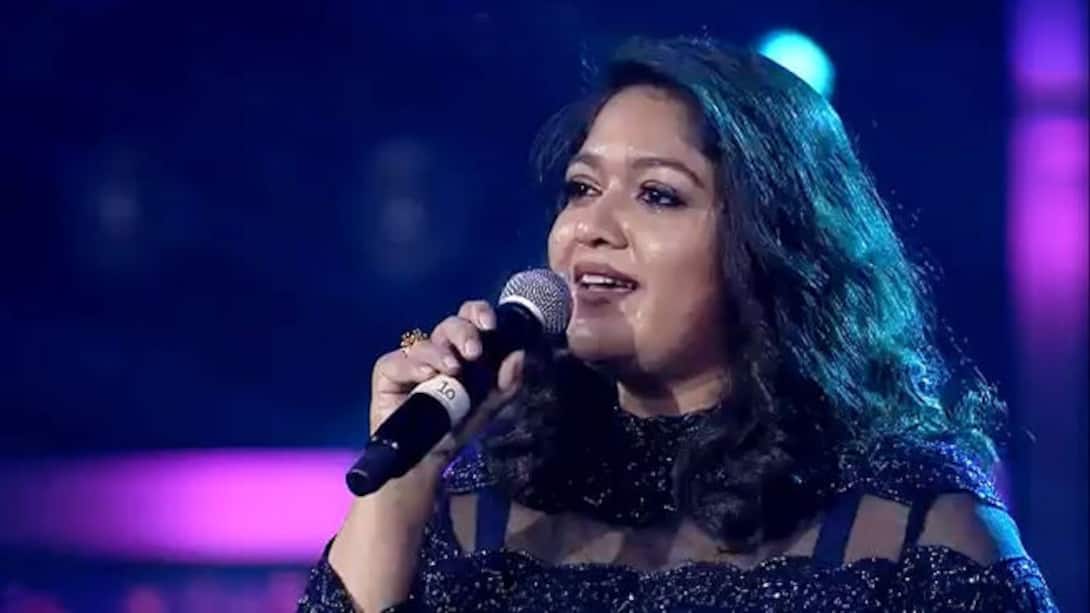 Meghana sings for Chiranjeevi