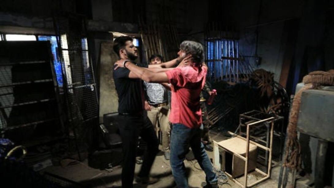 Siddharth and Kishore's confrontation