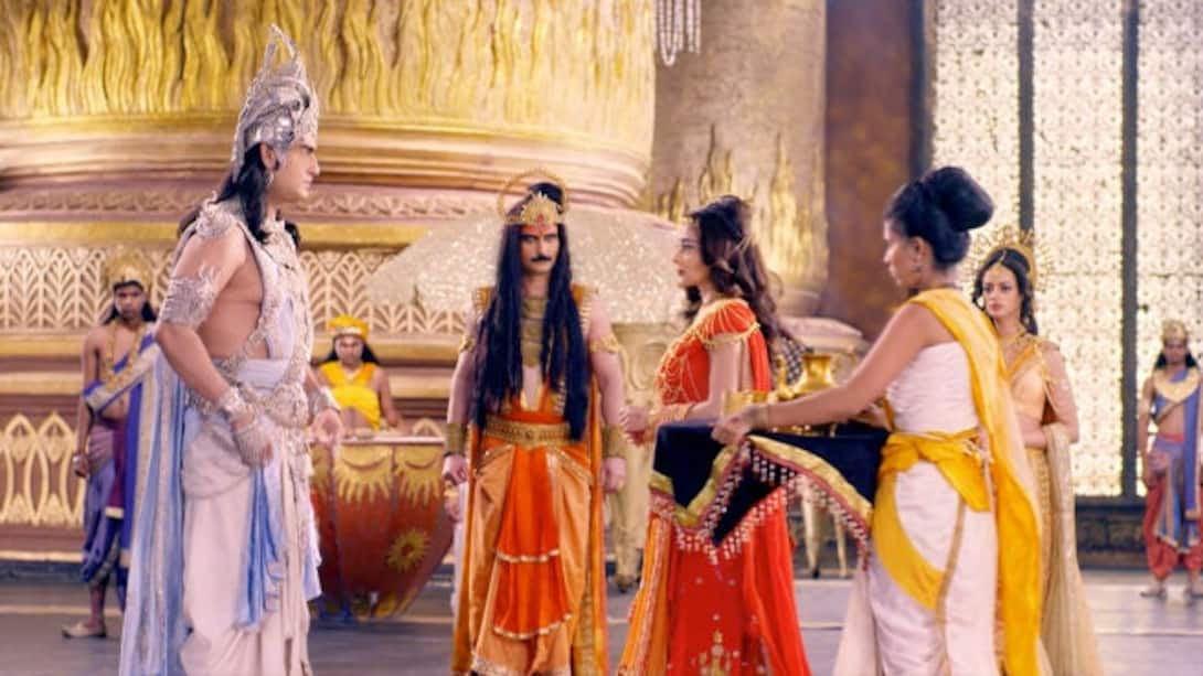 Indradev and Mangal insult Dhamini