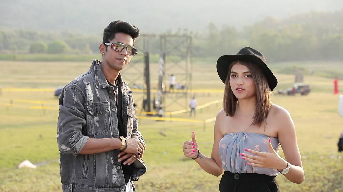 Madikeri goes for a flip!