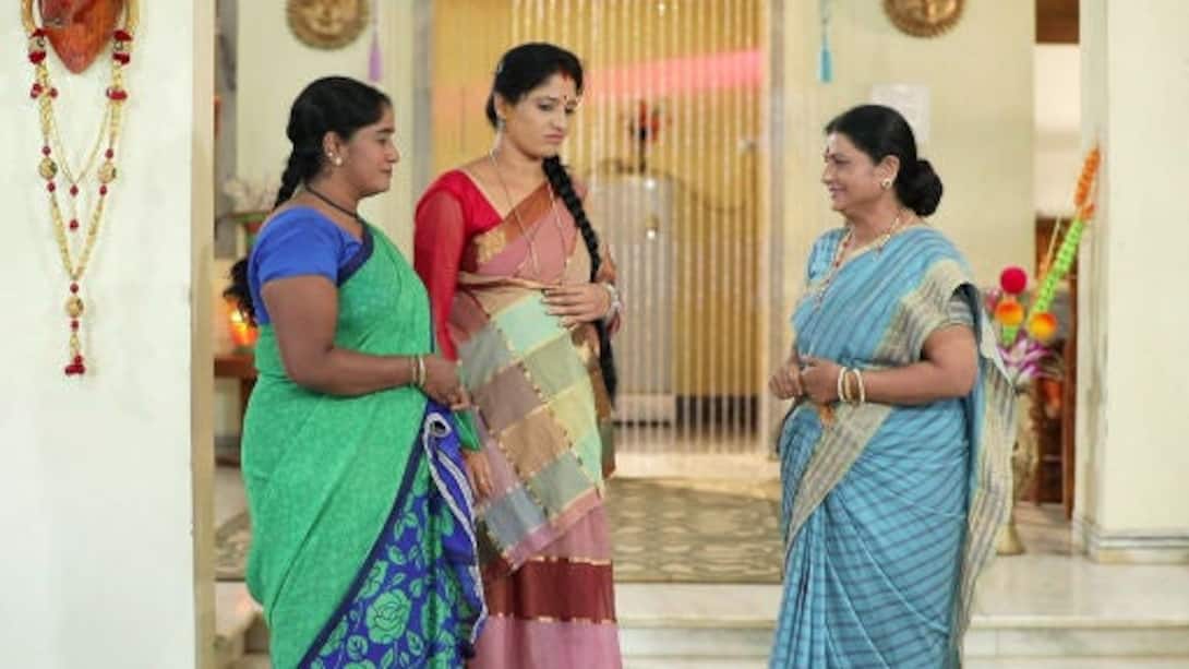 Lalitha gets excited thinking Bhoomika is pregnant