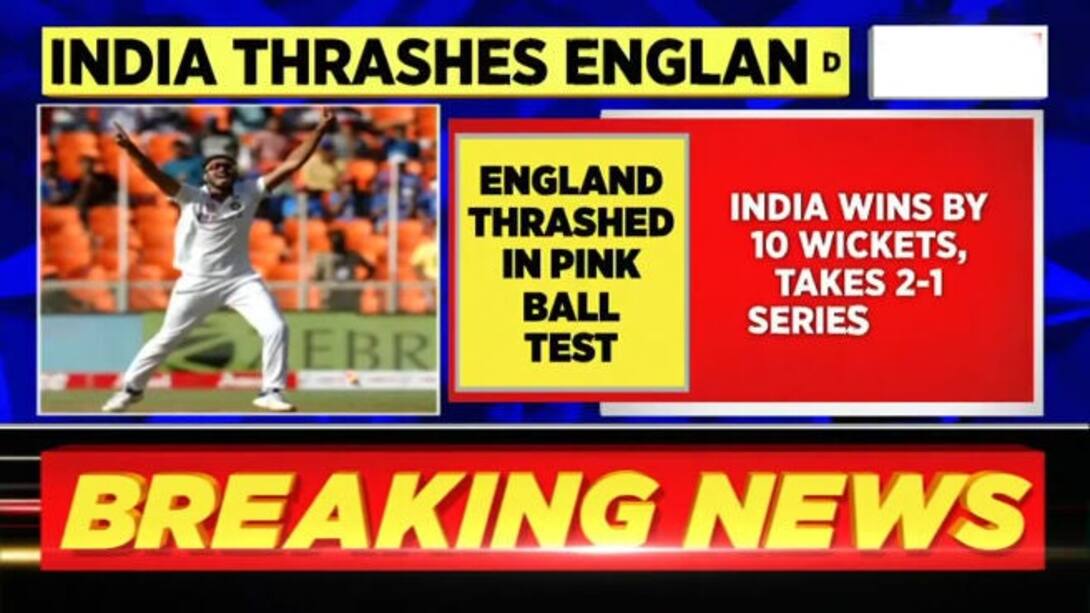 Watch India Beat England In Third Test Match In Ahmedabad By 10 Wickets
