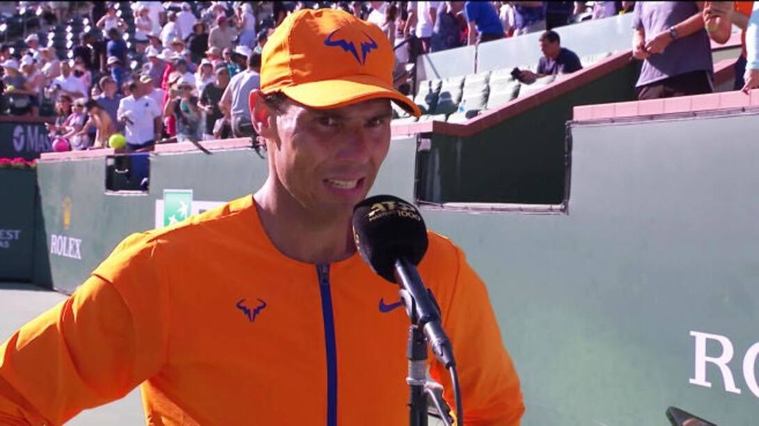 Nadal's on his win against Opelka