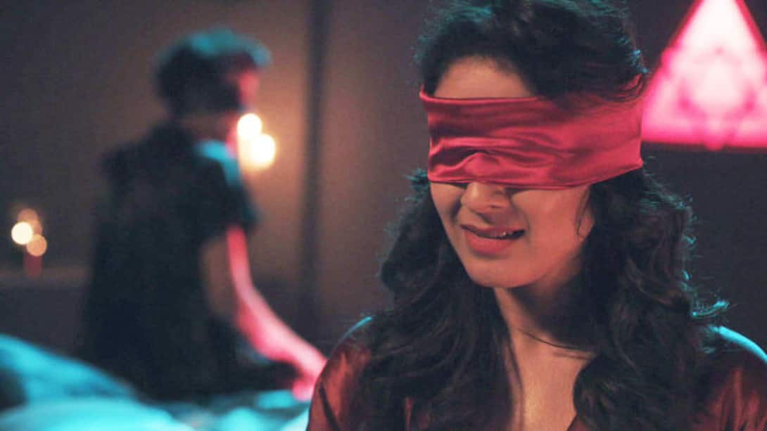 The blindfold escapade!