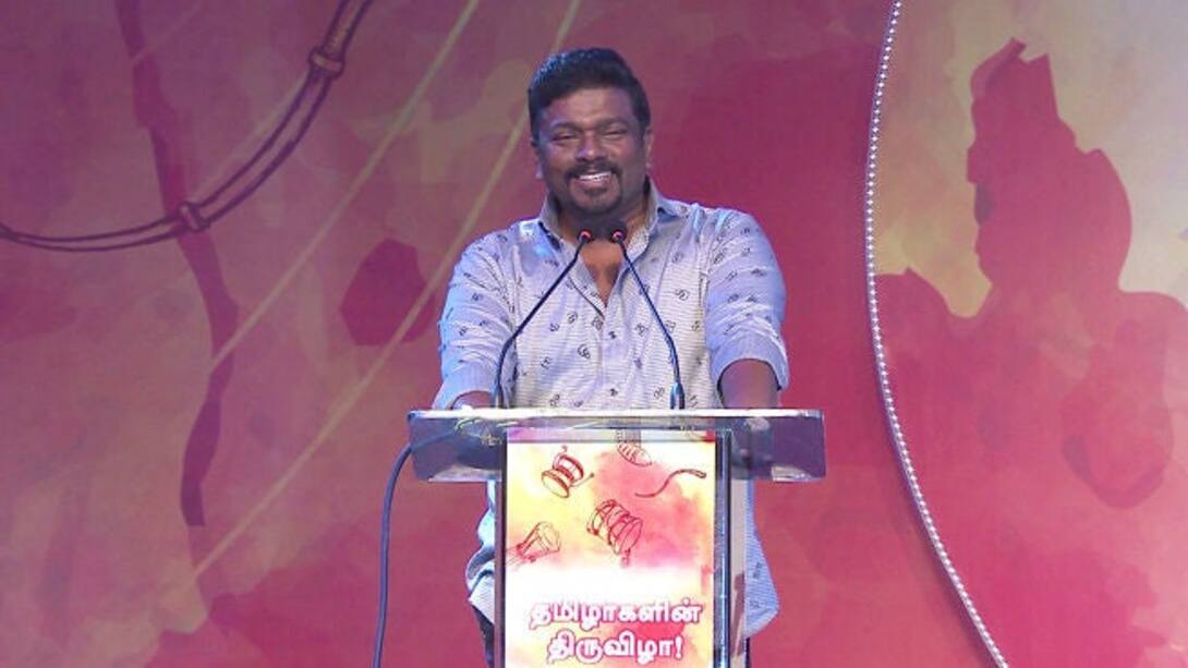 Parthiban grace the stage!