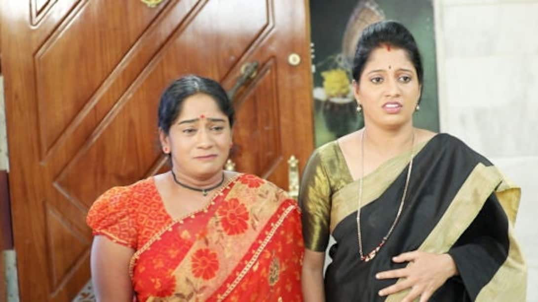 Sudha and Rathanamma return home
