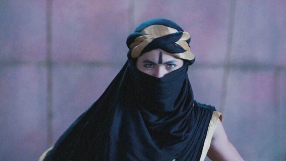 Ashoka disguises himself as Agradoot