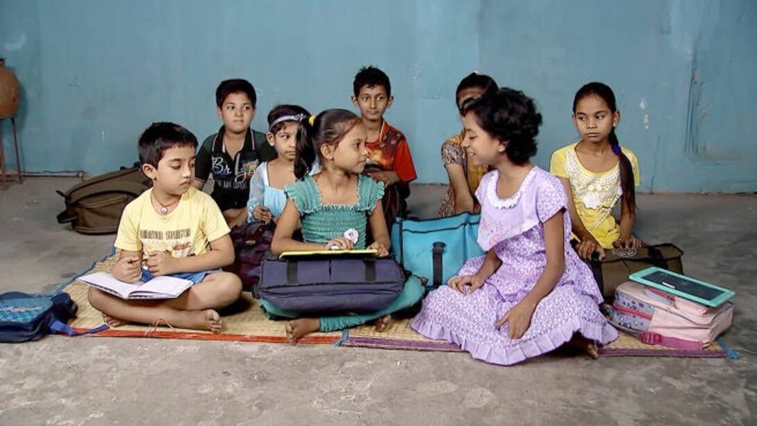 Underprivileged kids benefit from Aarav's school