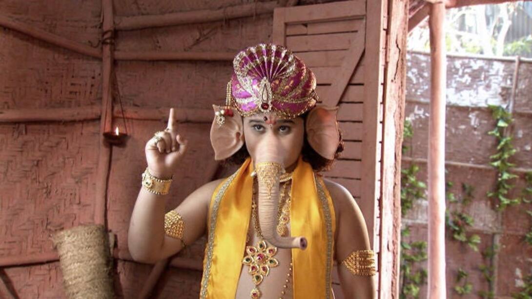 Ganesha instructs Parvati!